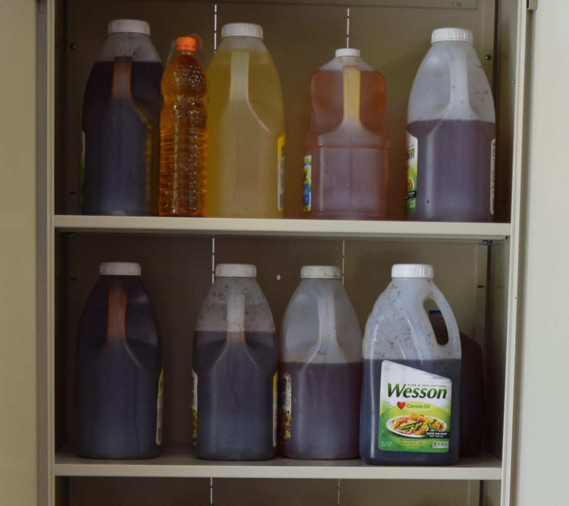 Recycle your cooking oil Downers Grove Sanitary District