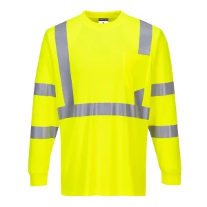 Hi Viz Pocket Long Sleeve Shirt