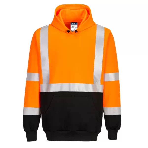 Hi Viz Two Tone Hoodie - Image 3