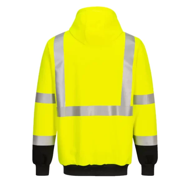 Hi Viz Two Tone Hoodie - Image 2