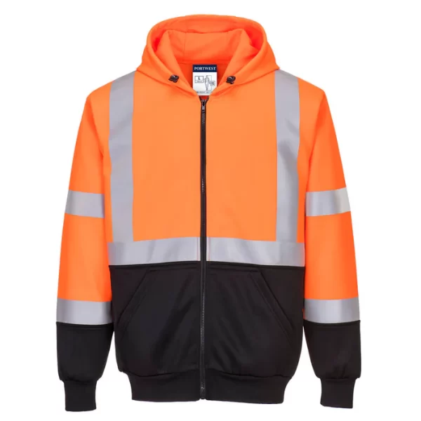 Hi Viz Two Tone Zip Up - Image 3
